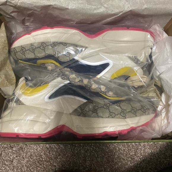 Gucci Rhyton Sneakers - Picture 1 of 6
